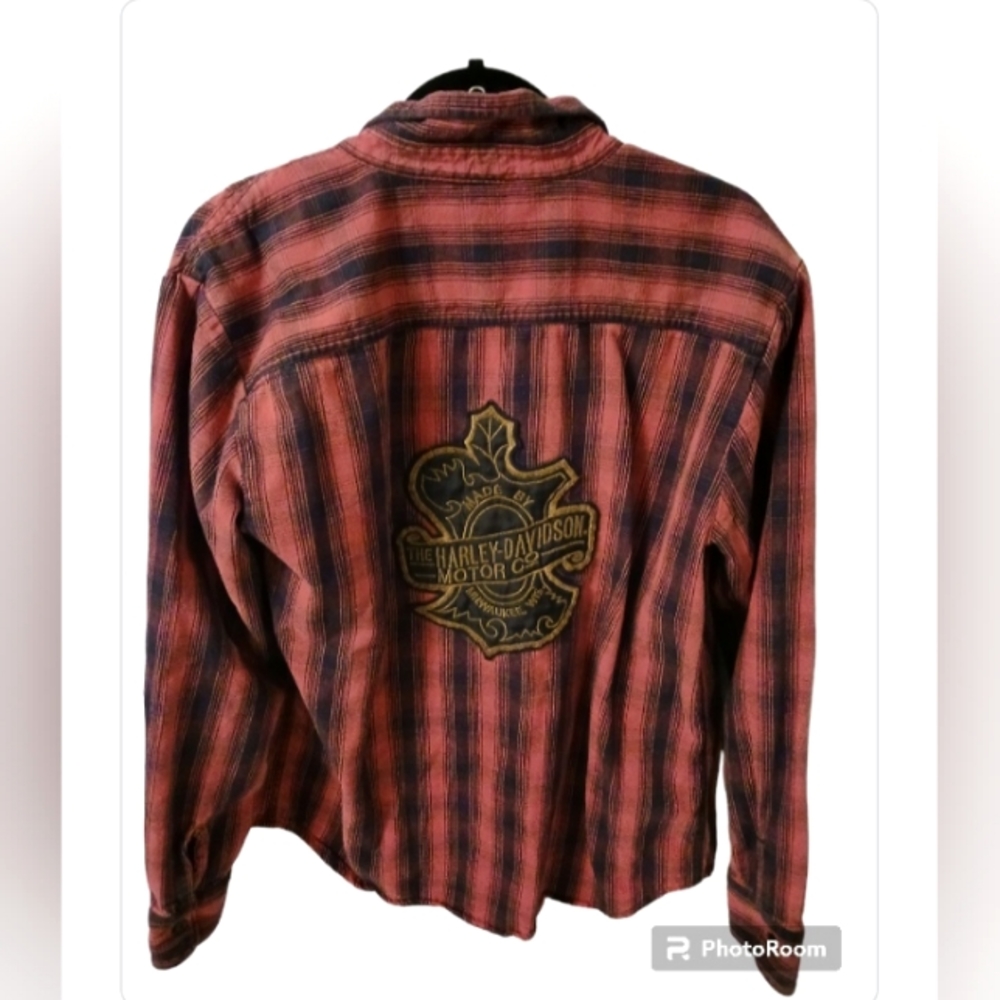 Harley Davidson flannel..